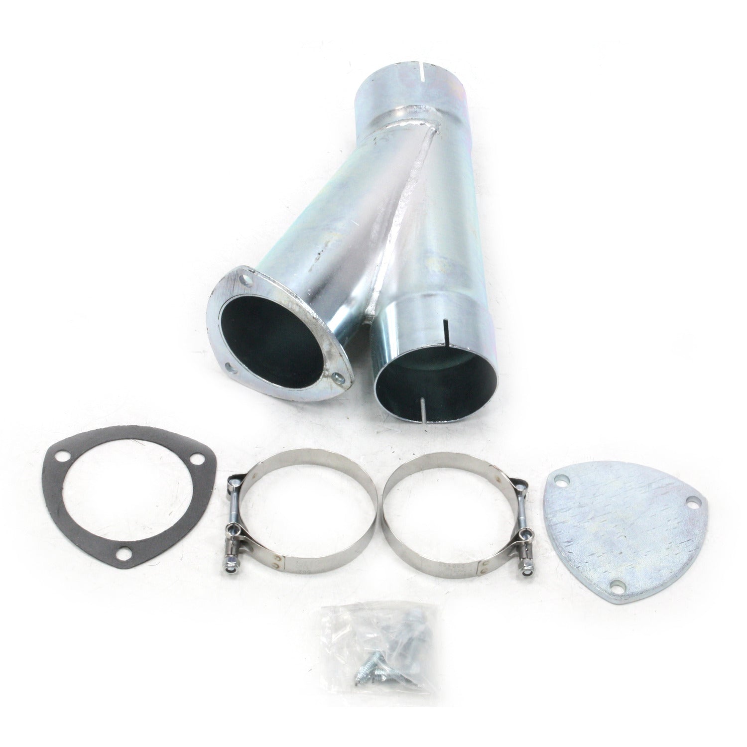 Patriot Exhaust H1135 Exhaust Cut-Out Hookup Kit 3 1/2 Inch Single