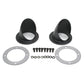 Patriot Exhaust H1145 Lakester Header Turnout Kit 3 1/2 Inch Hi-Temp Black Coating