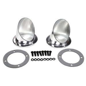 Patriot Exhaust H1146-1 Lakester Header Turnout Kit 4 Inch Metallic Ceramic Coating