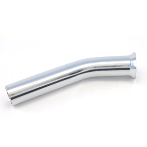 Patriot Exhaust H1542 Exhaust Tip Curve Down Flare Chrome