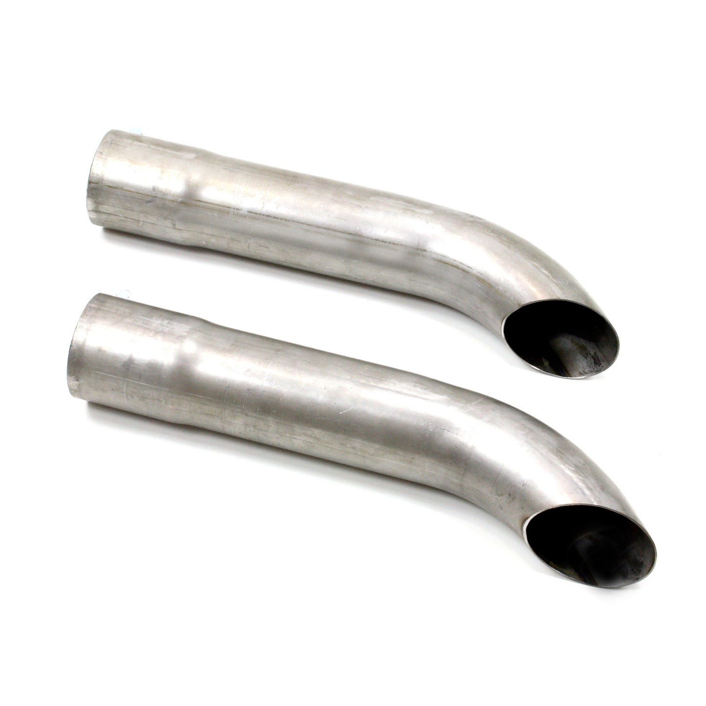 Patriot Exhaust H3812 Side Tubes 20" Turnout Muffler Raw Steel