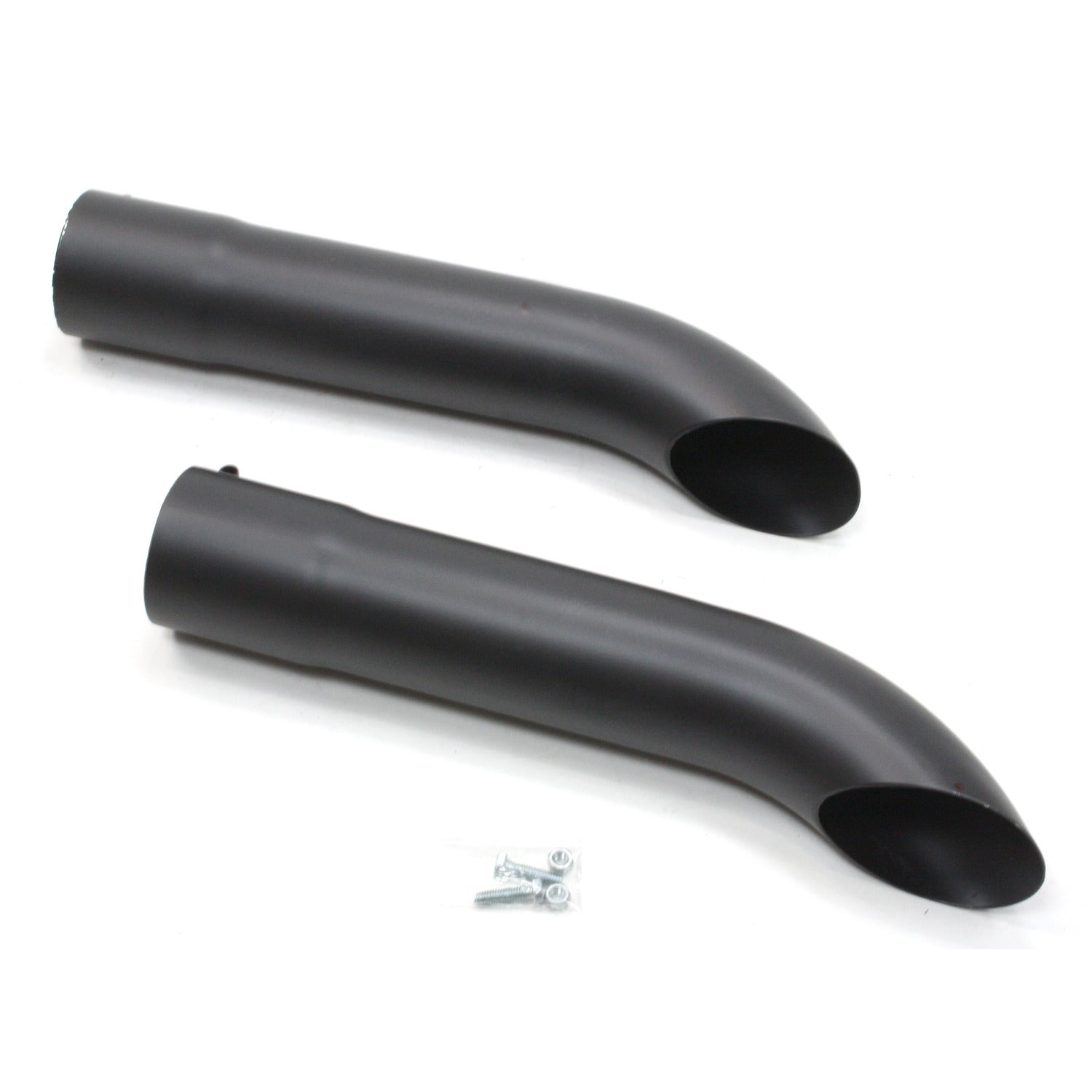 Patriot Exhaust H3817-B Exhaust Turnout Inlet/Outlet 3 1/2 Inch Length 20 Inch Pair Hi-Temp Black Coating