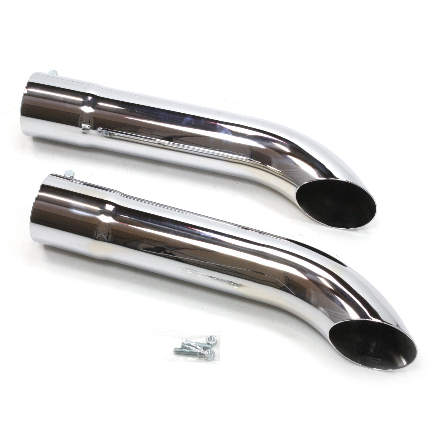 Patriot Exhaust H3818 Side Tubes20" Turnout Muffler Chrome