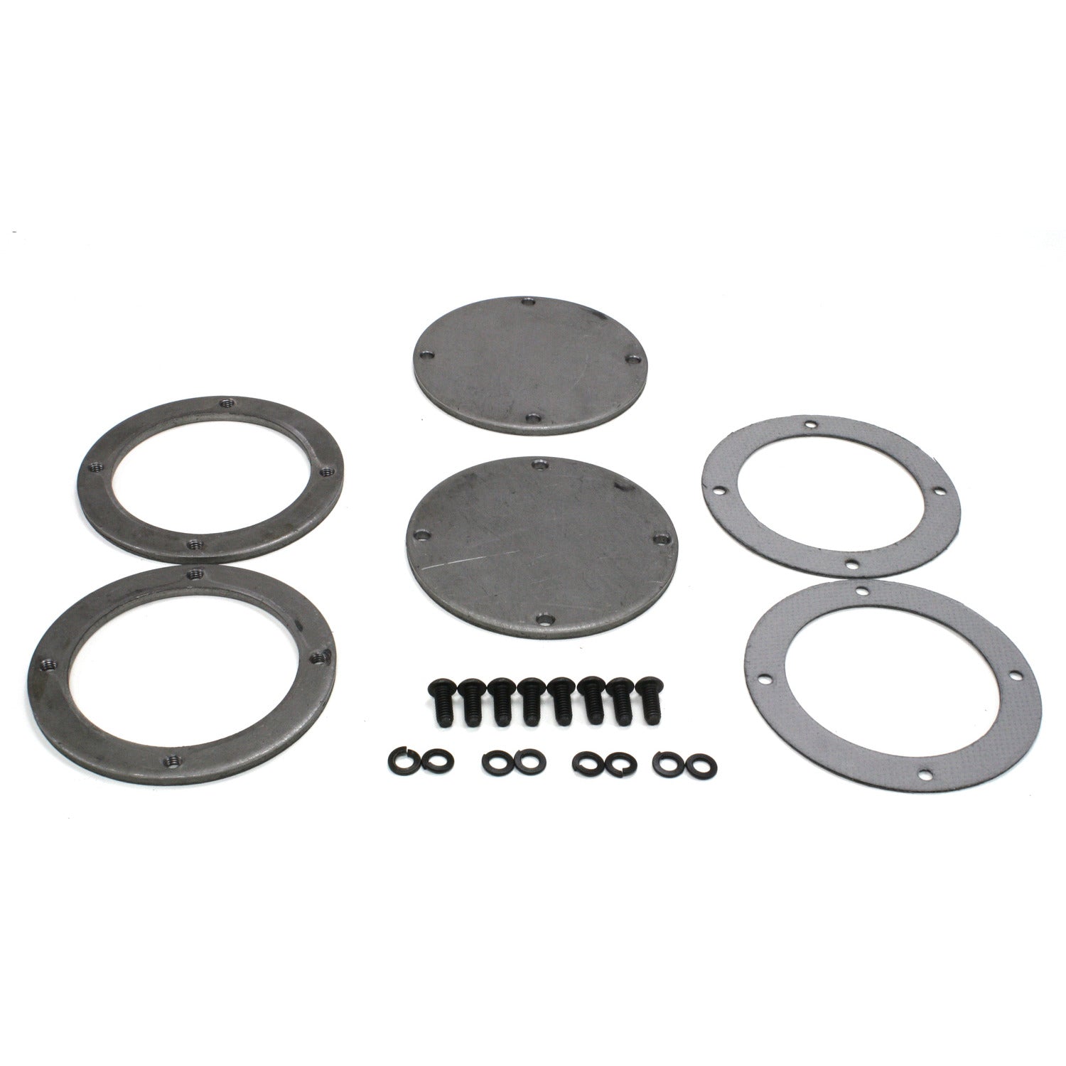 Patriot Exhaust H7267 Collector Flange Kit 4 Bolt Round 4"