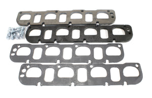 Patriot Exhaust H7812 Header Flanges Mopar 5.7/6.1/6.4L Hemi 1 3/4" Primaries Same as Port Shape 3/8" thick with Gaskets and Header bolts