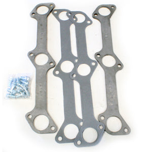 Patriot Exhaust Ford Flathead Header Flange Kit 1 3/4" Round Port 5/16" Thick 1 PC Style