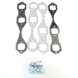 Patriot Exhaust H7883 Header Flange Kit Chevrolet V6 4.3L 1 1/2" Round Port 5/16"