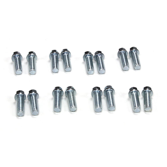 Patriot Exhaust H7974 3/8-16 x 1 Zinc plated header bolts (pack of 16)