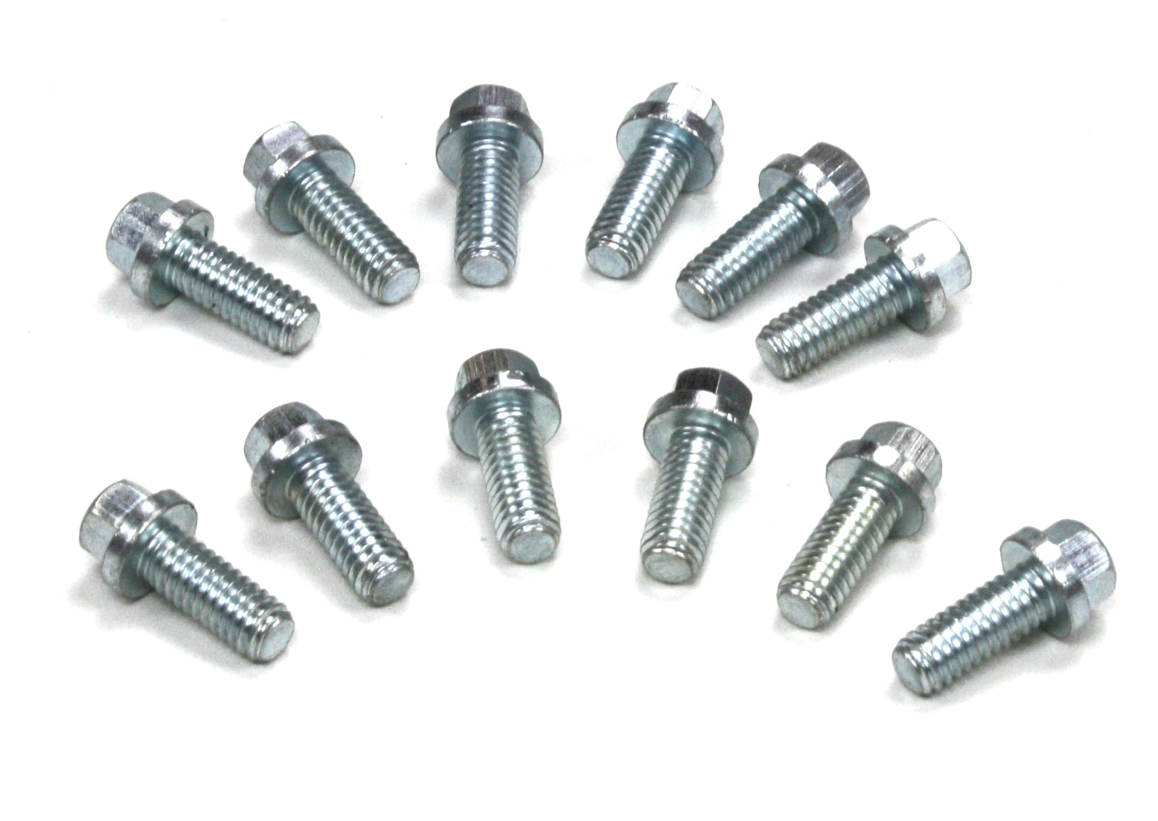 Patriot Exhaust H7976 5/16-18 x 3/4 Zinc plated header bolts (pack of 12)