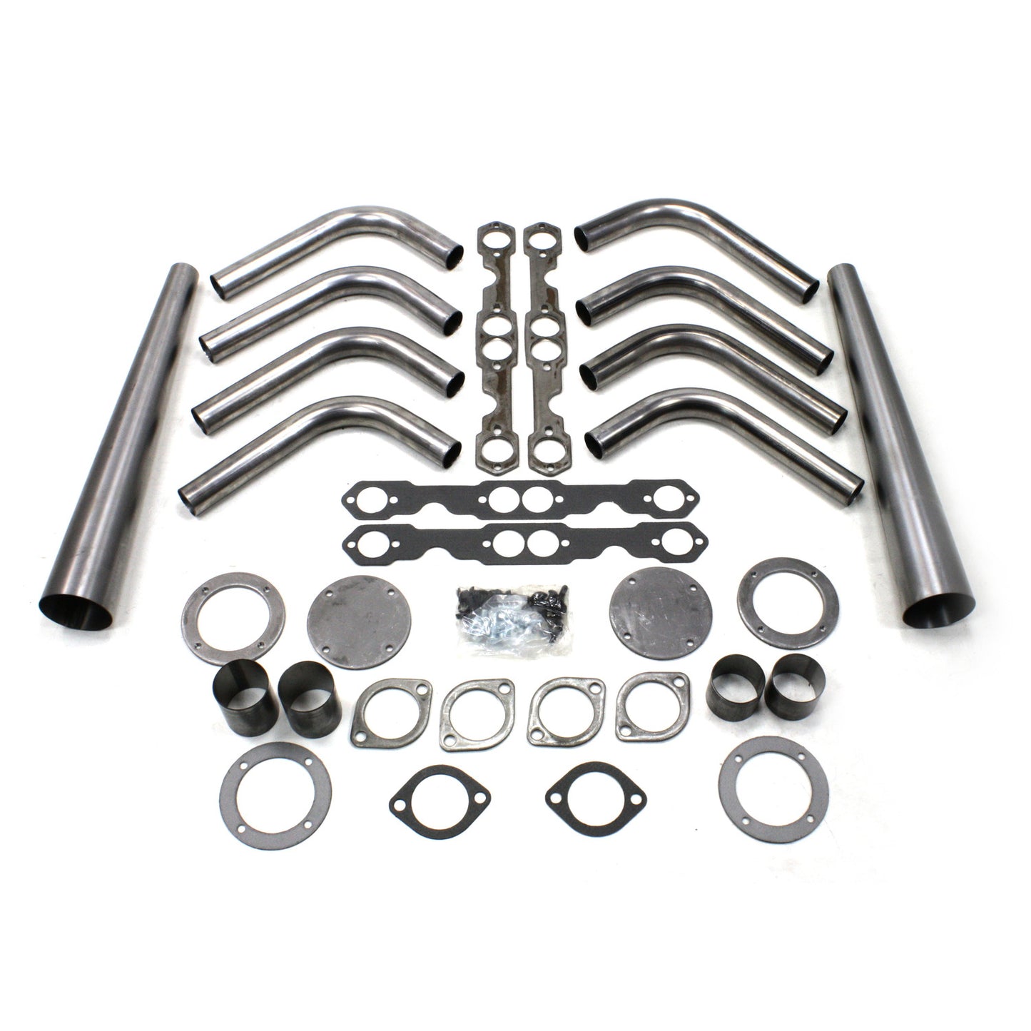 Patriot Exhaust H8001 1 5/8"x3 1/2" Header Lakester Weld-up Kit Small Block Chevy