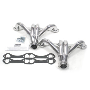 Patriot Exhaust H8019-1 1 5/8" Tight Tuck Header Street Rod Chevrolet Small Block Chevrolet Metallic Ceramic Coating