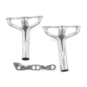 Patriot Exhaust H8020-1 1 3/4" Circle Track Header Chevrolet IMCA Small Block Chevrolet Metallic Ceramic Coating