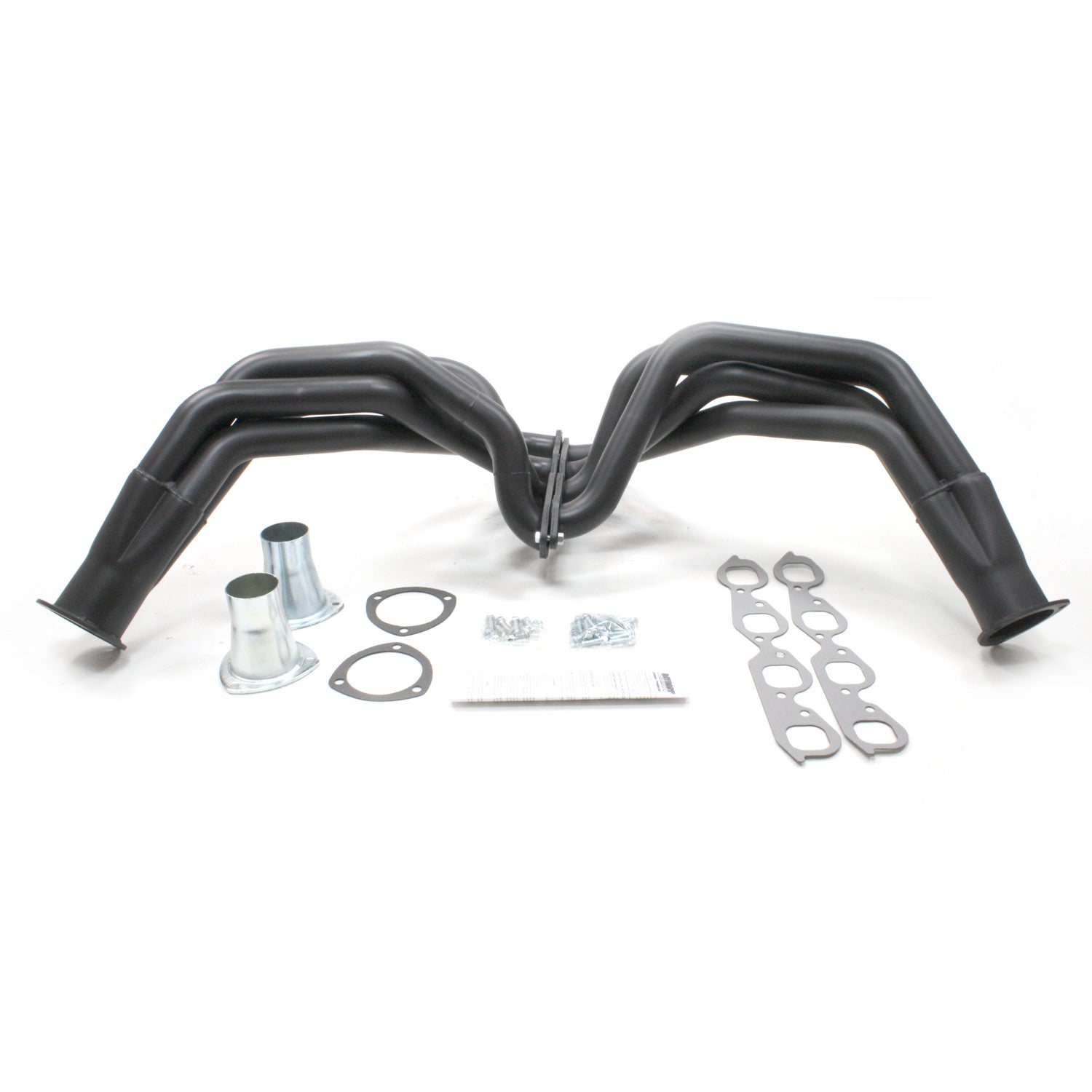 Patriot Exhaust H8035-B 2" Tri-5 Header Chevrolet Passenger Car/Wagon Big Block Chevrolet 55-57 Hi-Temp Black Coating