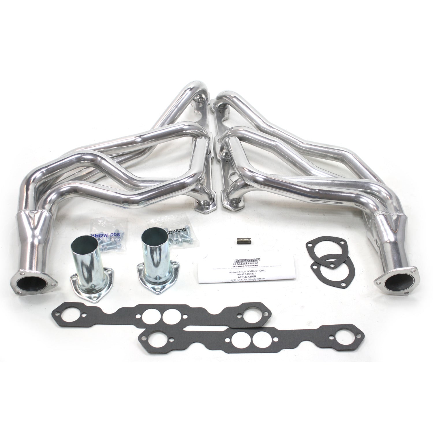 Patriot Exhaust H8049-1 1 5/8" Header Chevrolet Truck Small Block Chevrolet 67-87 Metallic Ceramic Coating