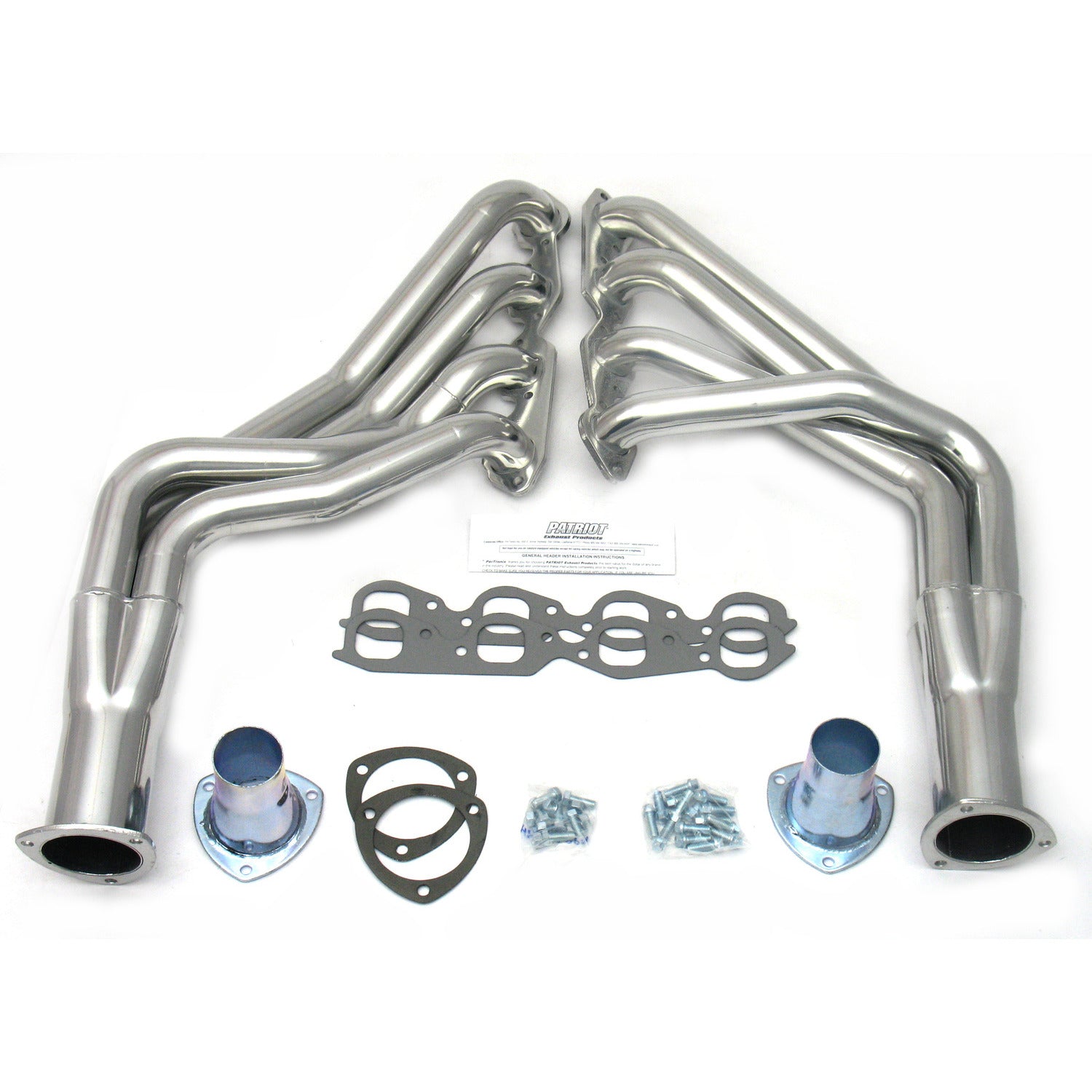 Patriot Exhaust H8062-1 2" Header Chevrolet Camaro Big Block Chevrolet 67-69 Metallic Ceramic Coating