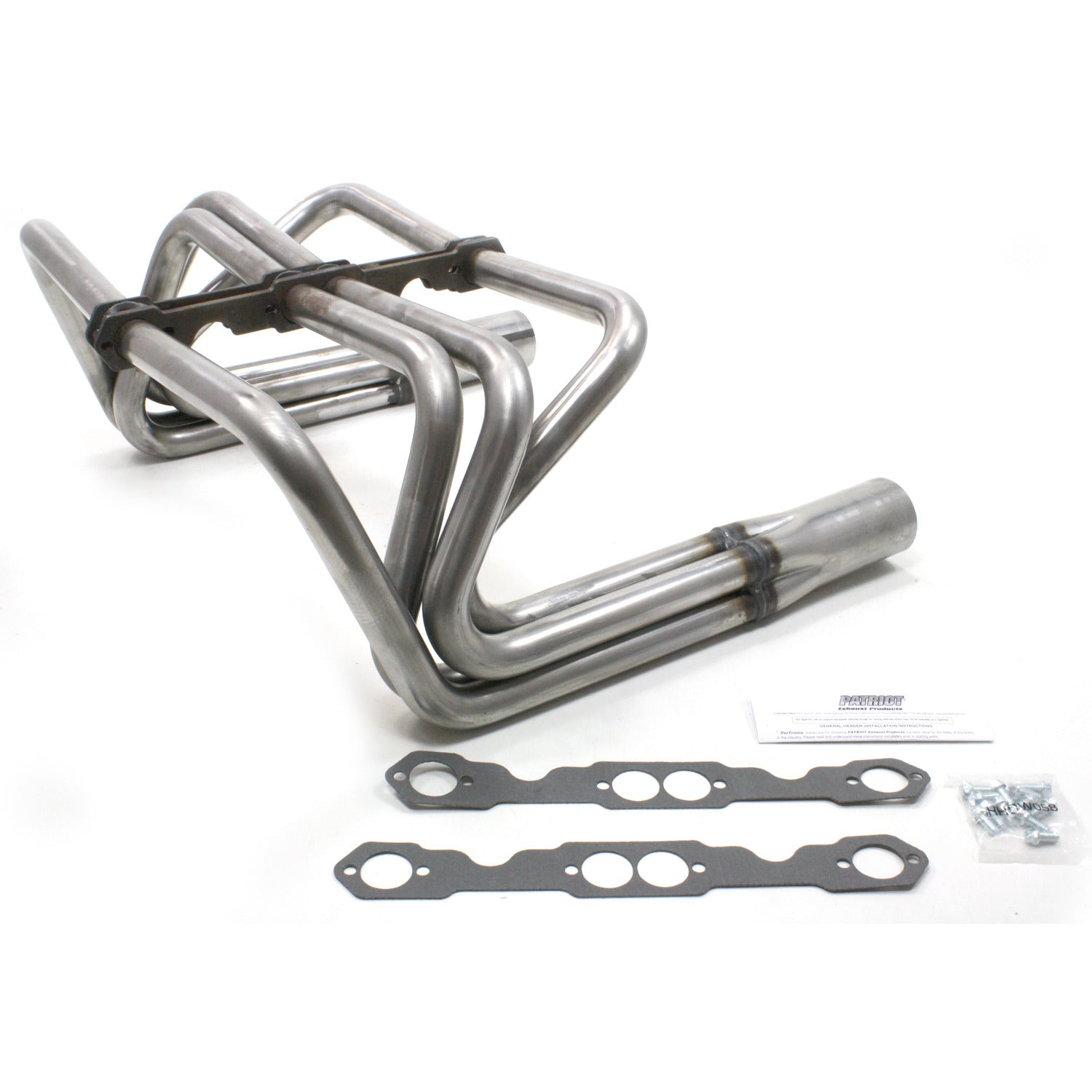 Patriot Exhaust H8069 1 5/8"x3 1/2" Header Street Rod Sprint Car Small Block Chevrolet Raw Steel