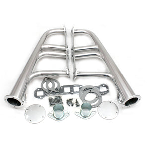 Chevrolet 348-409 Engines, Lakester Style Exhaust Header with Metallic Ceramic Coating