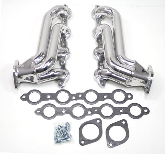 Patriot Headers H8080-1 1 3/4" 4-Tube Replacement Header for GM E-Rod LS Engine Swaps Bolts Directly to the E-Rod Catalytic Converters Metallic Ceramic Coating