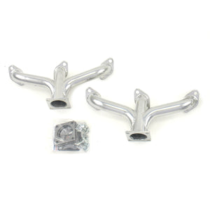 Patriot Exhaust H8090-1 1 3/4" Tight Tuck Header Street Rod Ford Flat Head Metallic Ceramic Coating