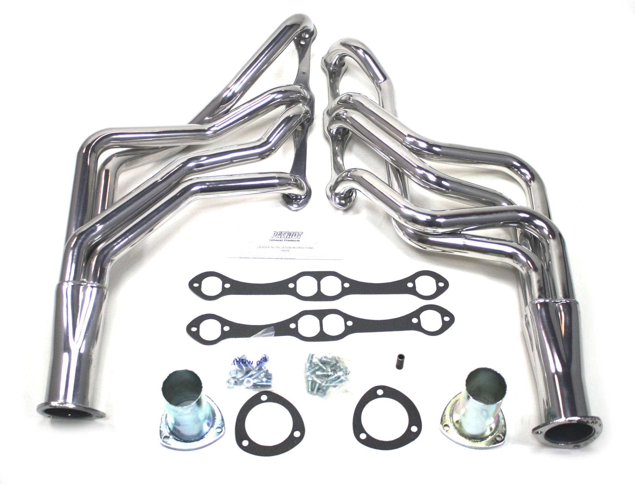 Patriot Exhaust H8096-1 1 5/8" Header Chevrolet 78-83 Malibu 78-87 El Camino 78-88 Monte Carlo Oldsmobile 78-88 Cutlass Supreme 78-84 Calais 78-83 Cruiser Pontiac 78-87 Grand Prix 82-86 Bonneville 265-400 Chevrolet Engine Metallic Ceramic Coating