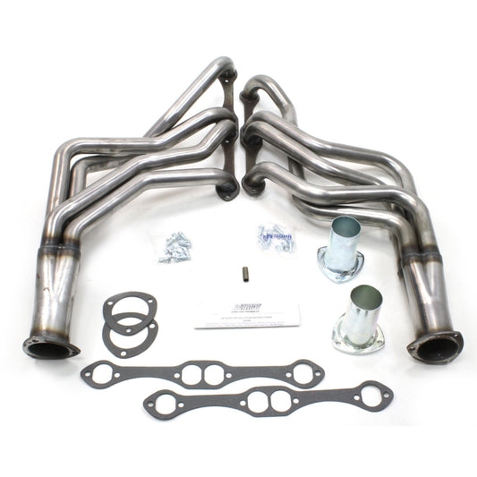 Patriot Exhaust H8096 1 5/8" Header Chevrolet 78-83 Malibu 78-87 El Camino 78-88 Monte Carlo Oldsmobile 78-88 Cutlass Supreme 78-84 Calais 78-83 Cruiser Pontiac 78-87 Grand Prix 82-86 Bonneville 265-400 Chevrolet Engine Raw Steel