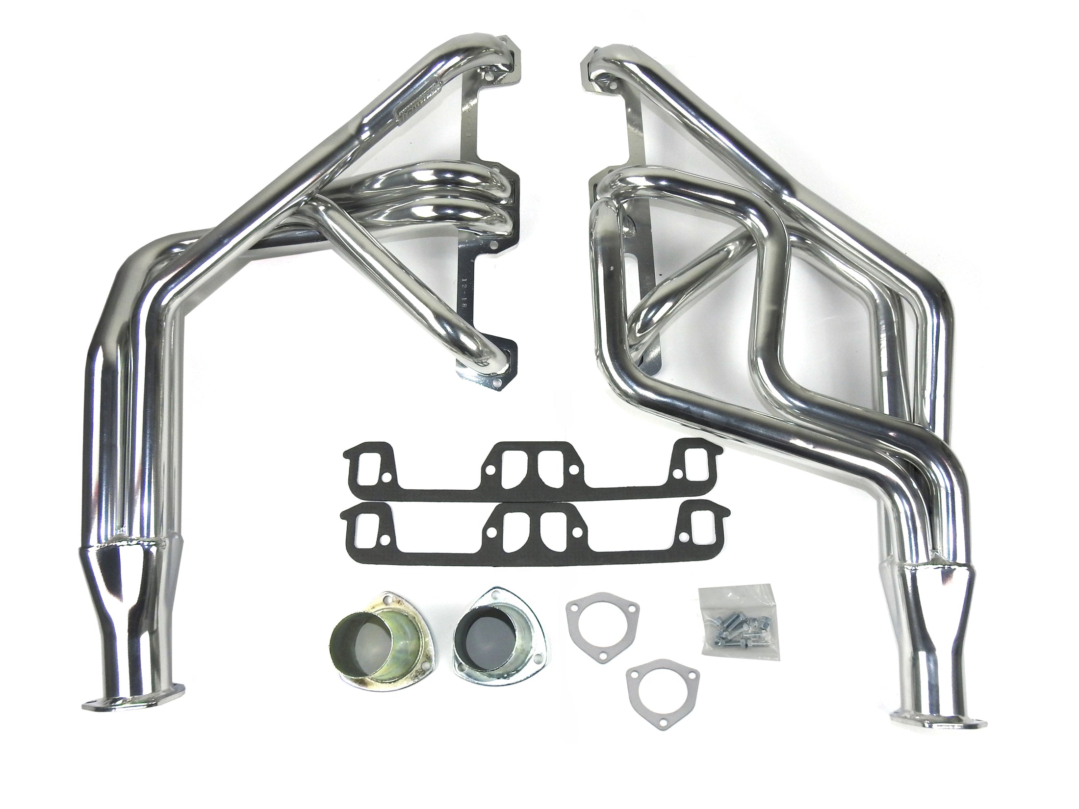 Patriot Exhaust H8211-1 1 5/8" Full Length Header Dodge 1/2, 3/4 Ton PU 2WD & 4WD 1972-93  Ramcharger/Trailduster 1974-93 318-360 Metallic Ceramic Coating