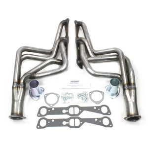 1964-79 Pontiac GTO/Firebird/LeMans/Grand Am 1 5/8" Long Tube Header in Raw Steel