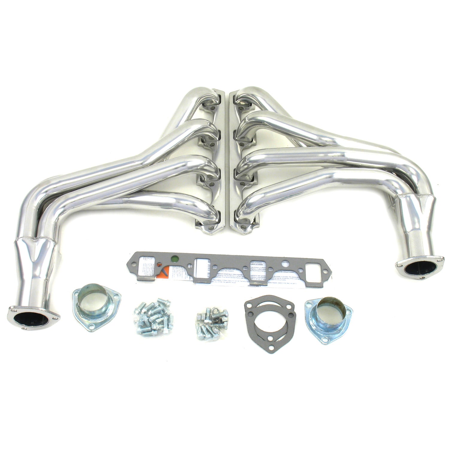 Patriot Exhaust H8405-1 1 5/8" Full Length Header Ford Truck Small Block Ford 65-74 Metallic Ceramic Coating