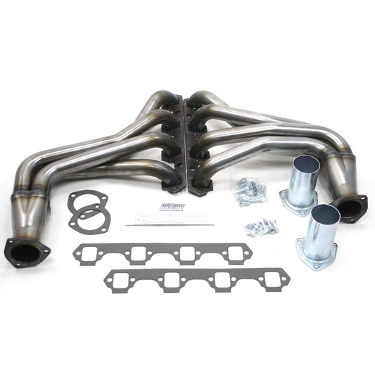Patriot Exhaust H8405 1 5/8" Full Length Header Ford Truck Small Block Ford 65-74 Raw Steel
