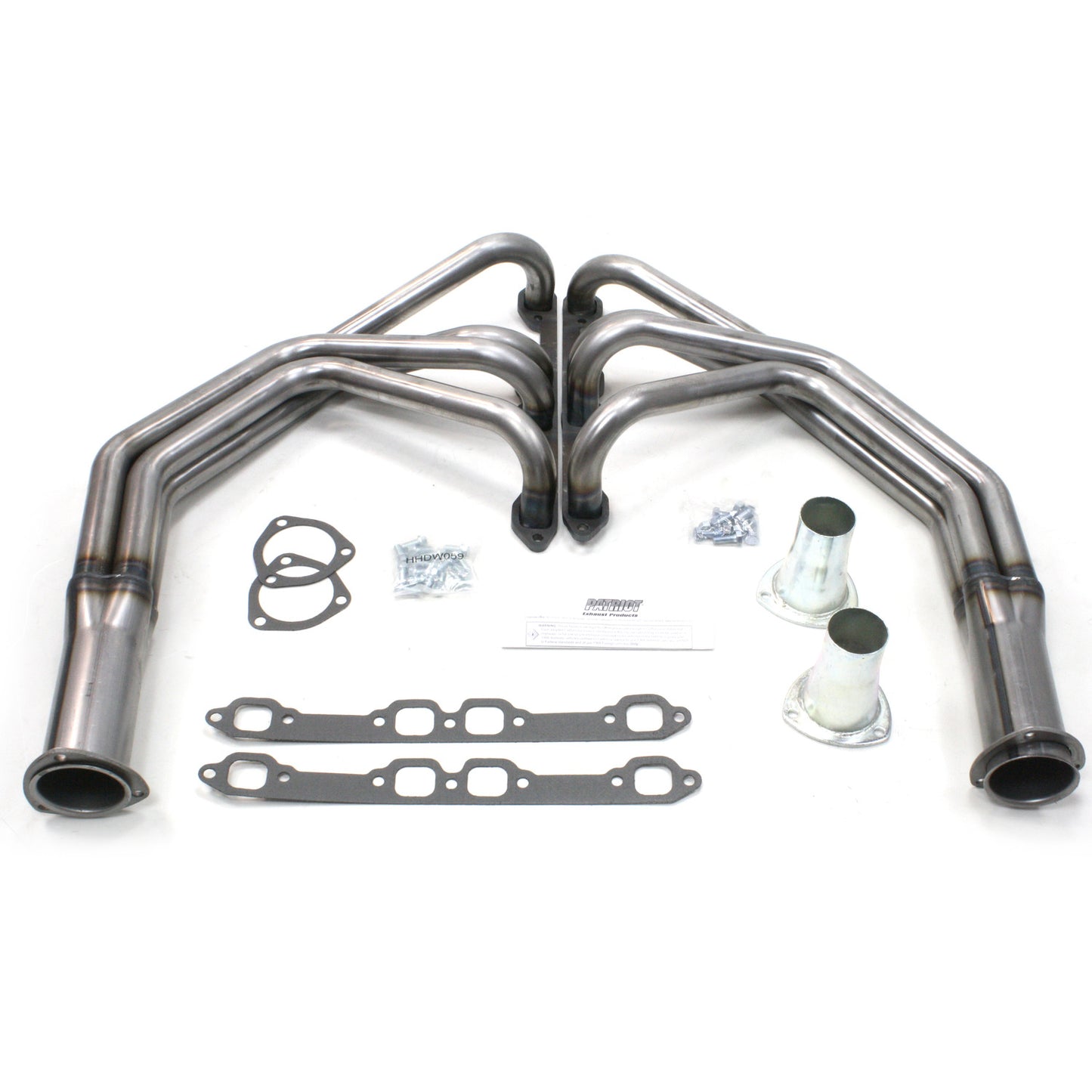 Patriot Exhaust H8422 1 1/2" Full Length Header Ford Truck 292Y 53-56 Raw Steel