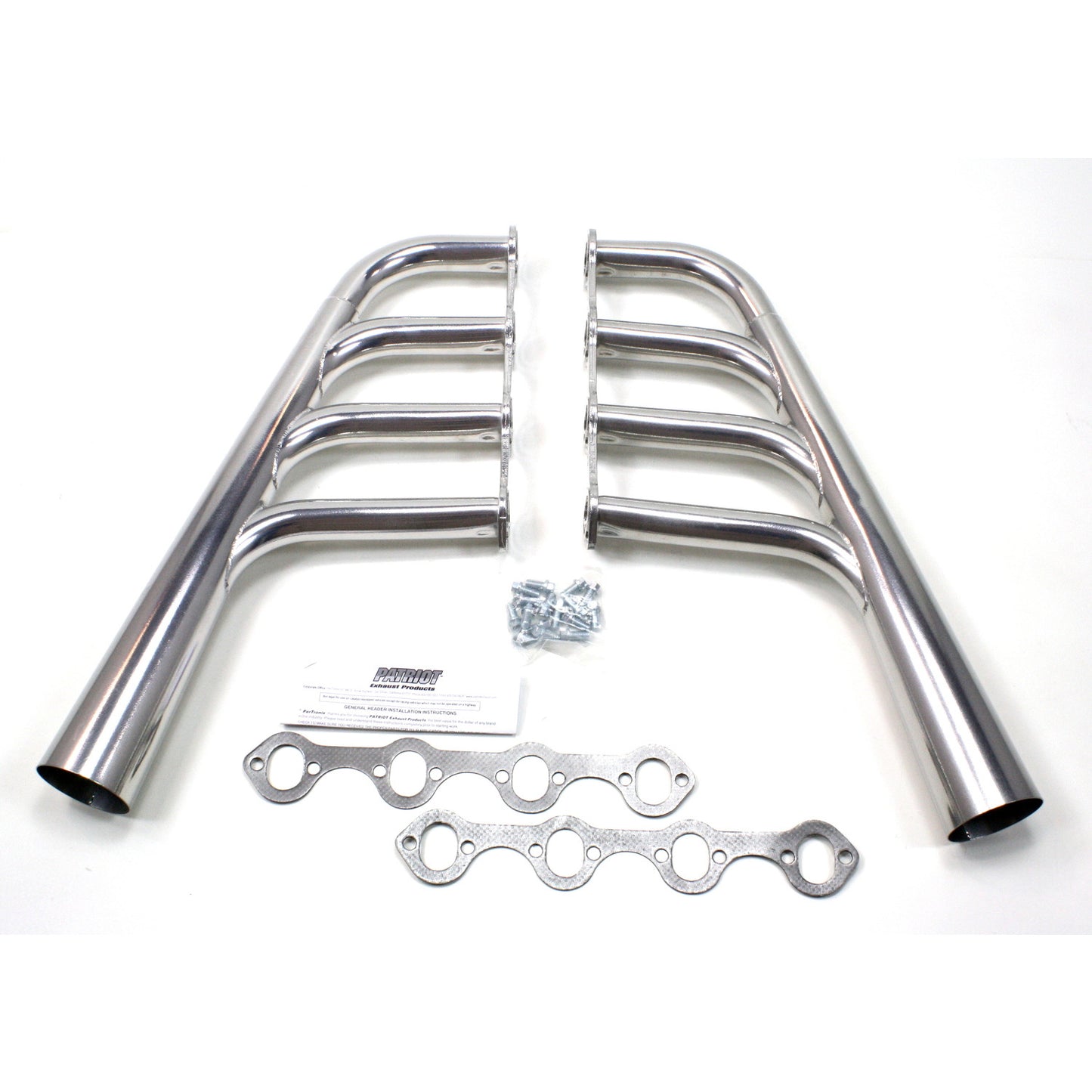 Patriot Exhaust H8471-1 1 5/8"x3 1/2" Traditional Lakester Header Street Rod Small Block Ford Metallic Ceramic Coating