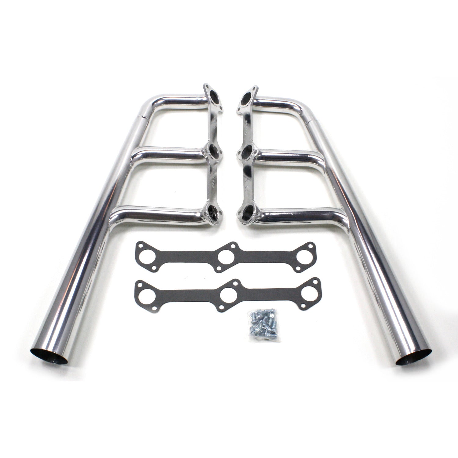 Patriot Exhaust H8472-1 Traditional 1 3/4"x3 1/2" Lakester Header Ford Flat Head Metallic Ceramic Coating