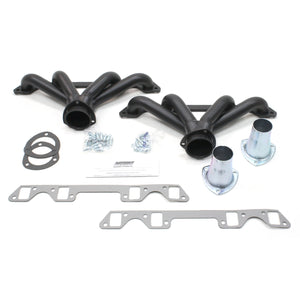 Patriot Exhaust H8500-B 1 5/8" Tight Tuck Header Street Rod Universal Buick Nail Head Hi-Temp Black Coating