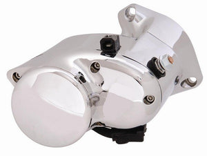 Spyke 400259 - Chrome Stealth Starter with K9 Drive for 89-93 Big Twin Harley&reg; Models (Except FLT)