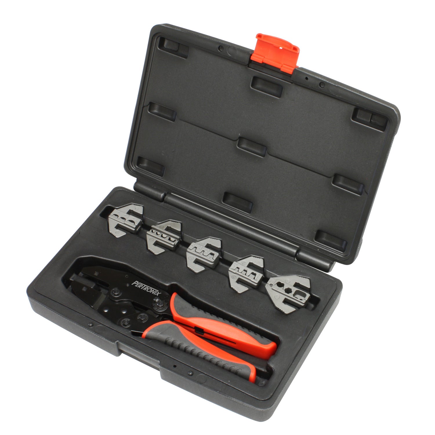 PerTronix T3001 Quick Change 6 Piece Ratchet Crimp Tool Kit