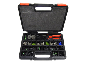Weather Pack Quick Change Crimp Tool & Connector Kit (220 pcs)