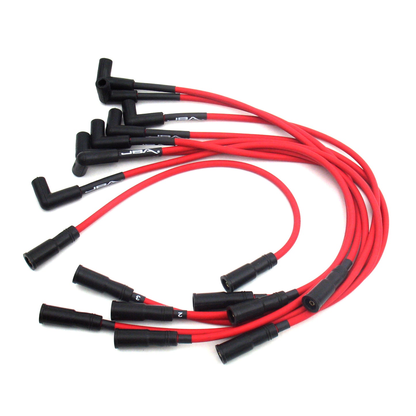 JBA Performance Exhaust W0832 Ignition Wires 96-99 GM 5.0/5.7L Truck Red